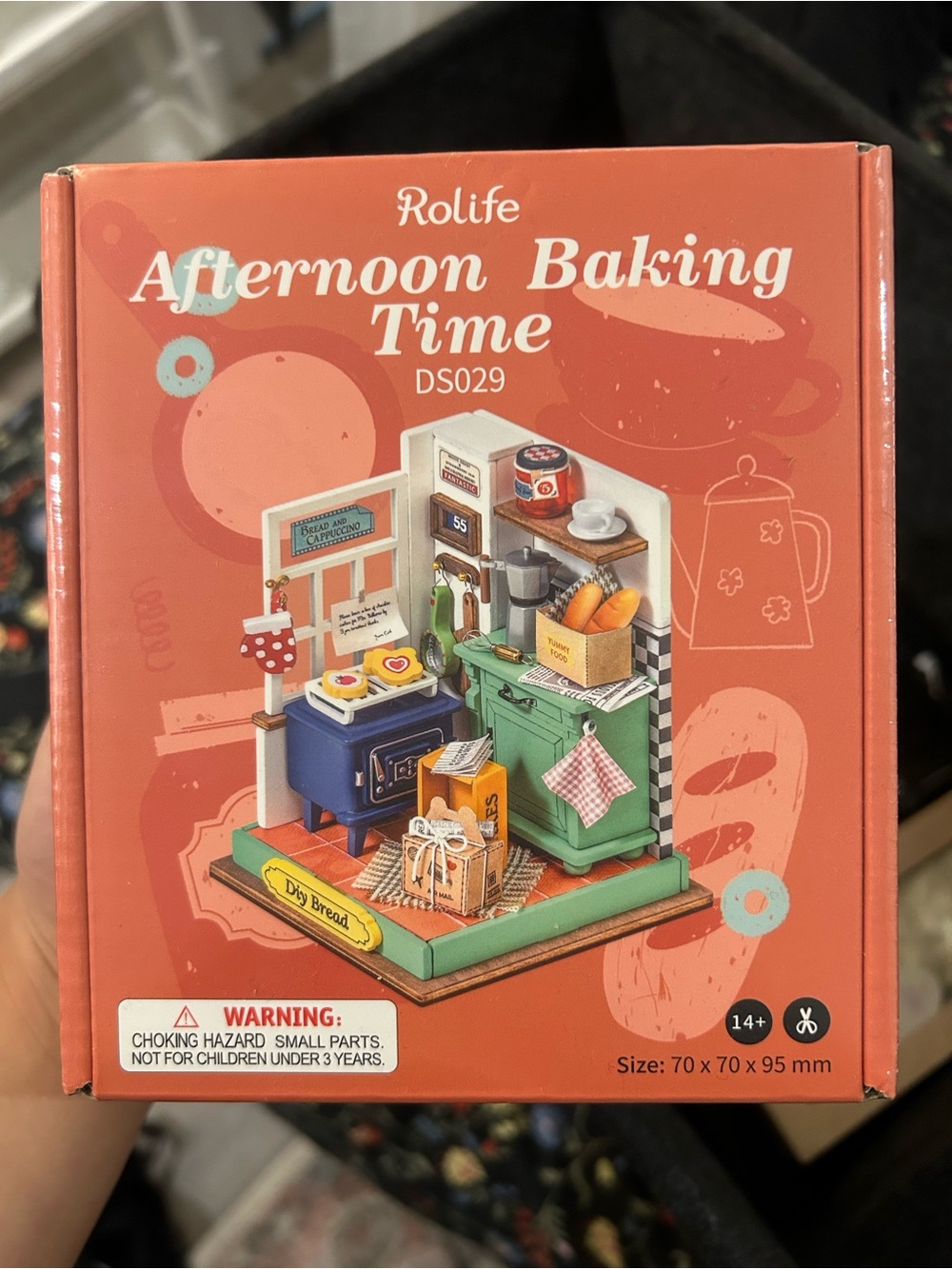 Rolife Afternoon Baking Time Miniature Kitchen